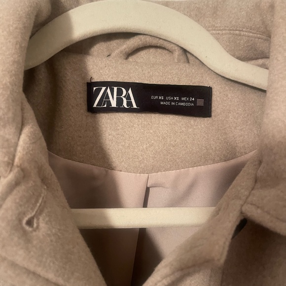 Zara Cropped Mini Jacket - Picture 2 of 4